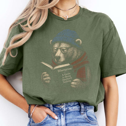 A Guide to Hibernation Bear T-Shirt