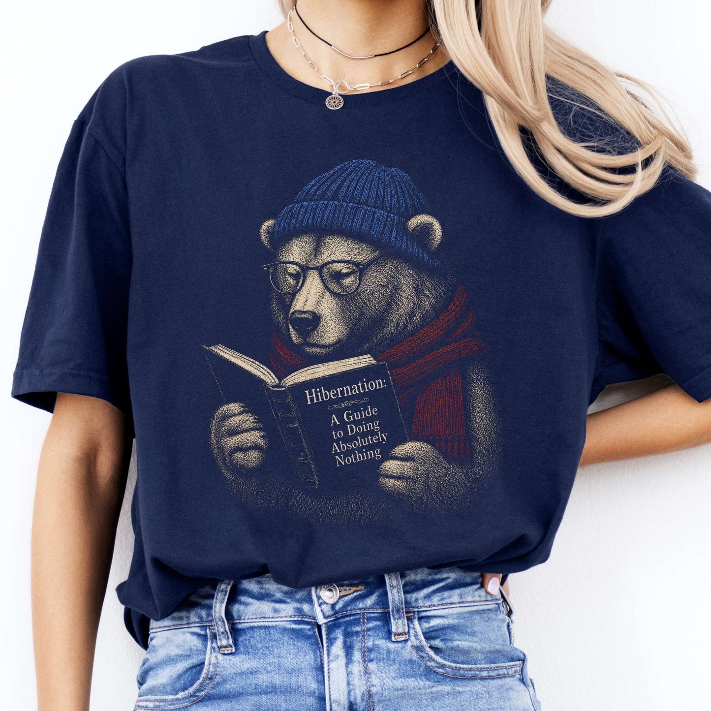 A Guide to Hibernation Bear T-Shirt