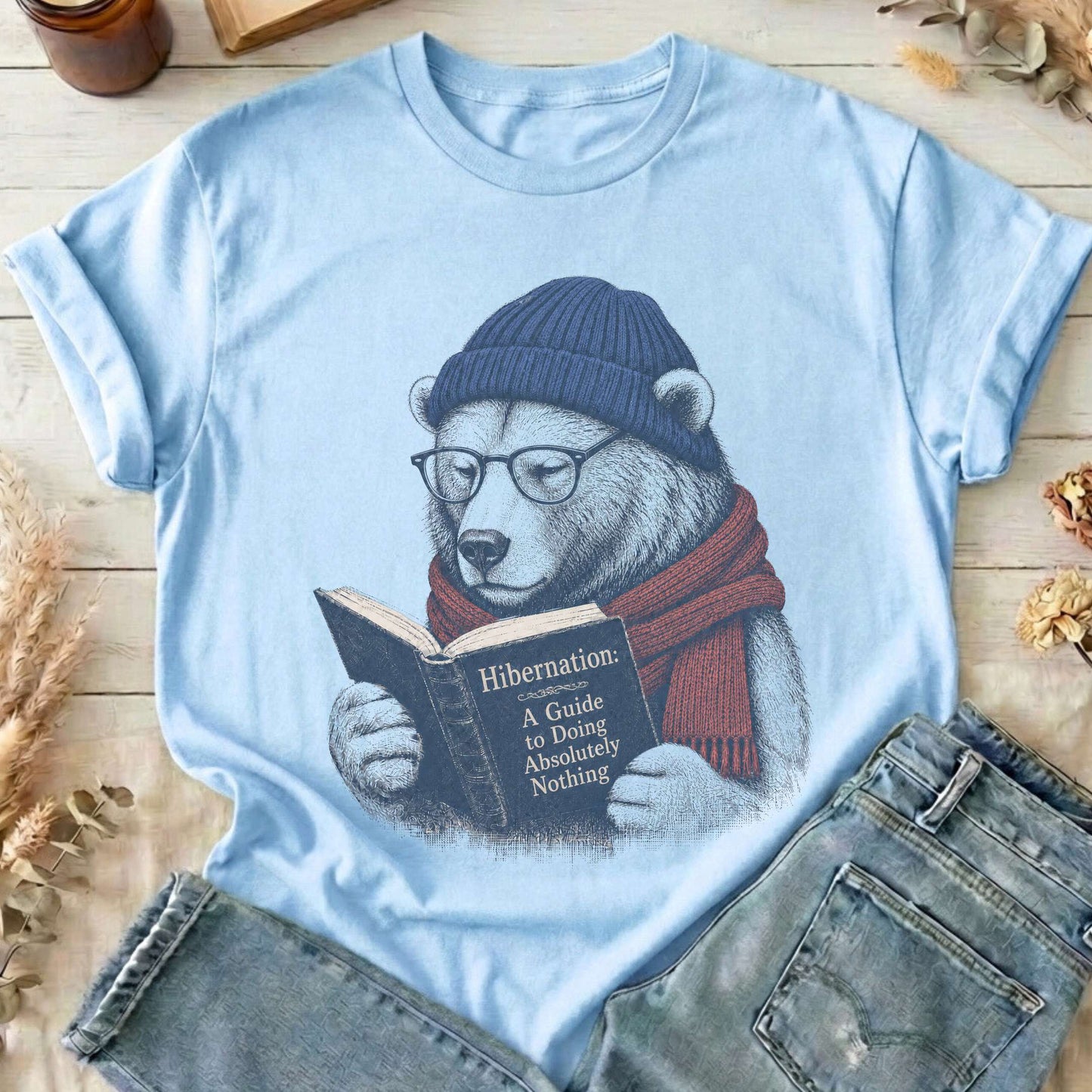 A Guide to Hibernation Bear T-Shirt