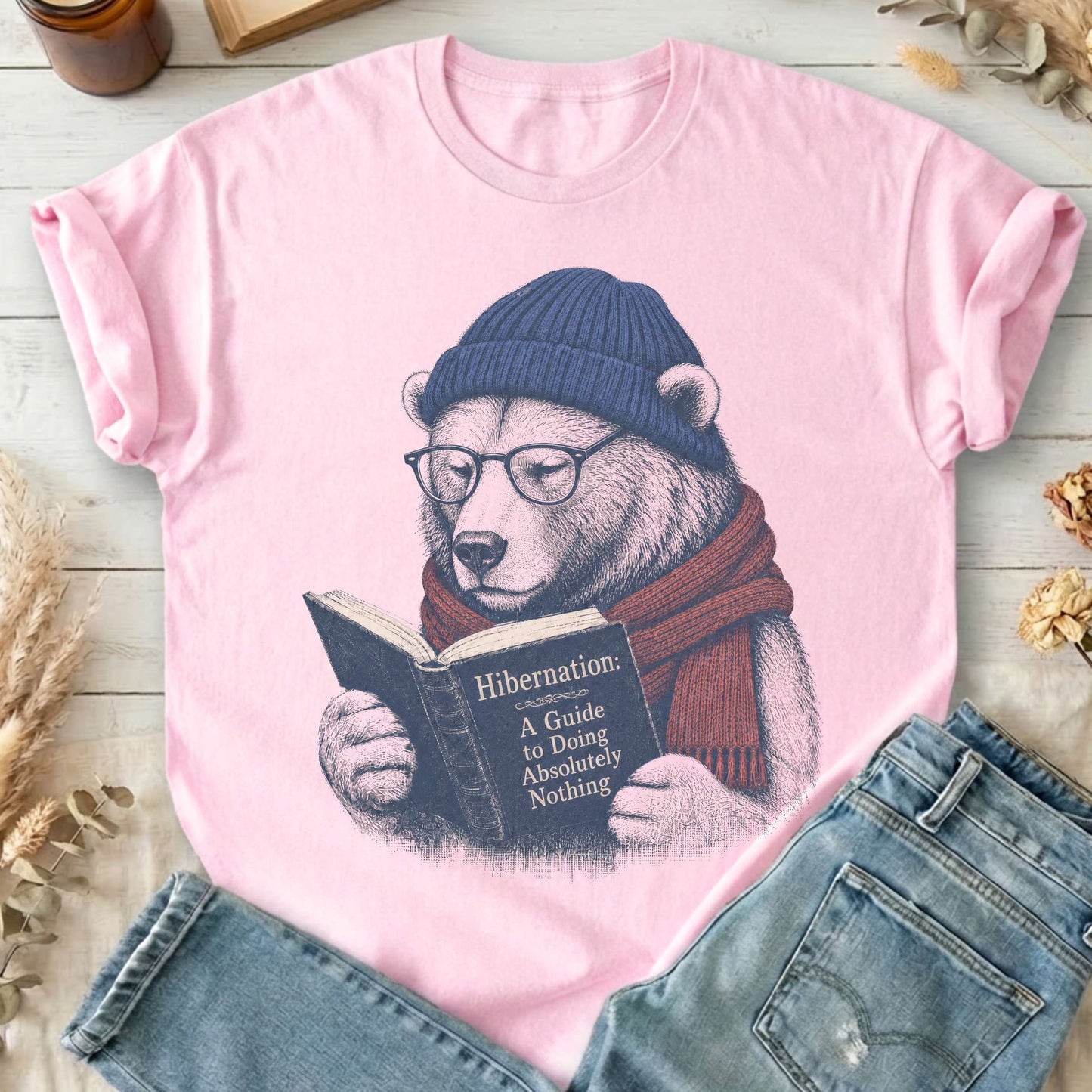 A Guide to Hibernation Bear T-Shirt