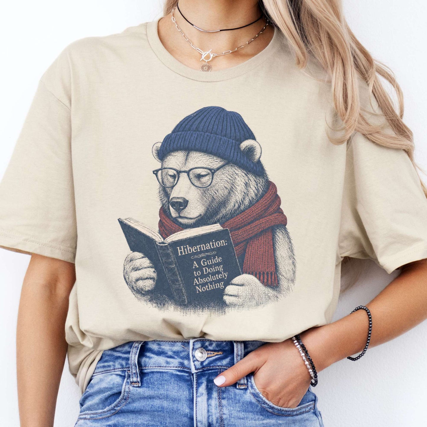 A Guide to Hibernation Bear T-Shirt