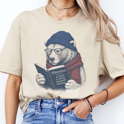 A Guide to Hibernation Bear T-Shirt