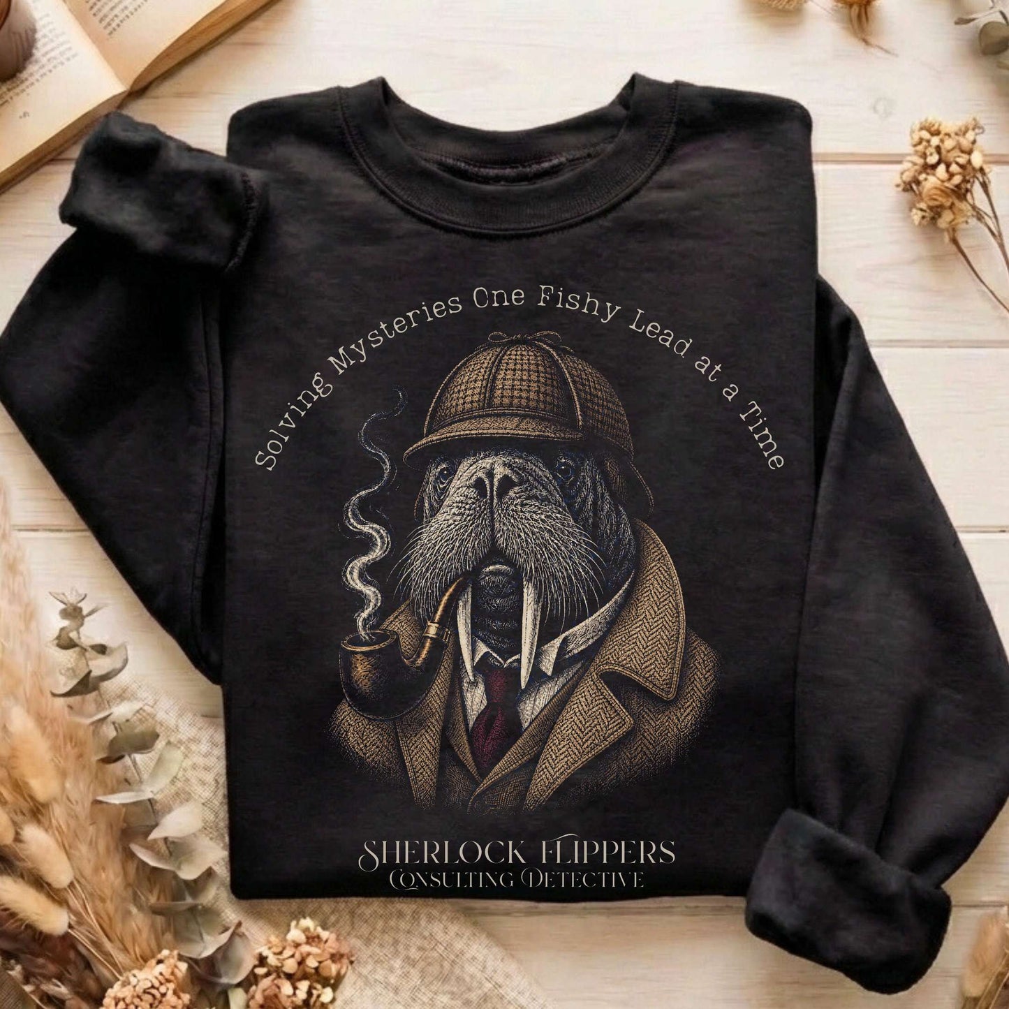 Sherlock Flippers: Consulting Detective Sweatshirt