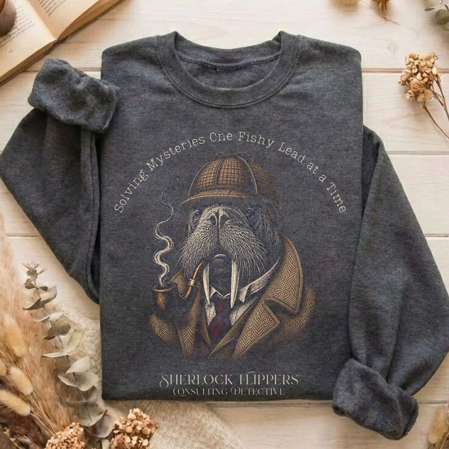 Sherlock Flippers: Consulting Detective Sweatshirt
