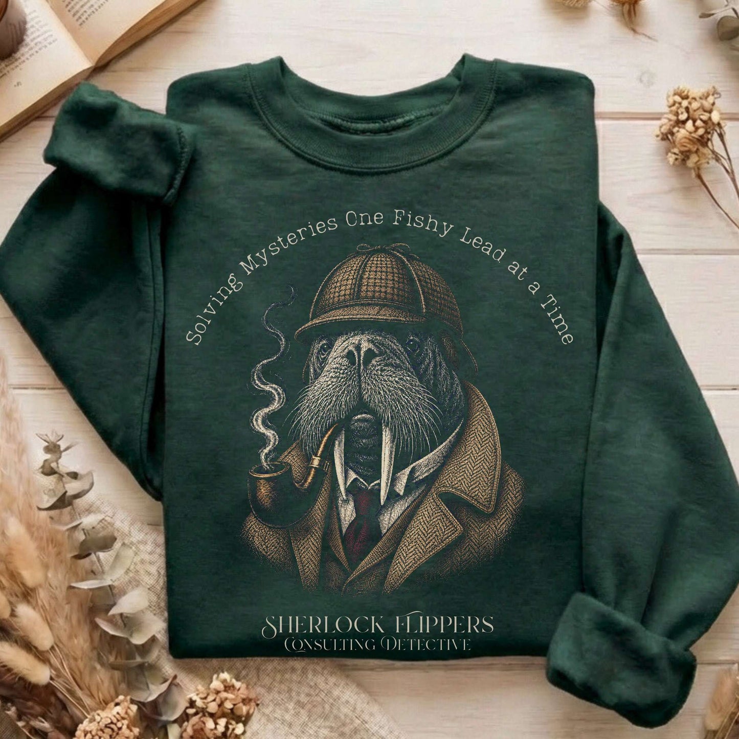 Sherlock Flippers: Consulting Detective Sweatshirt