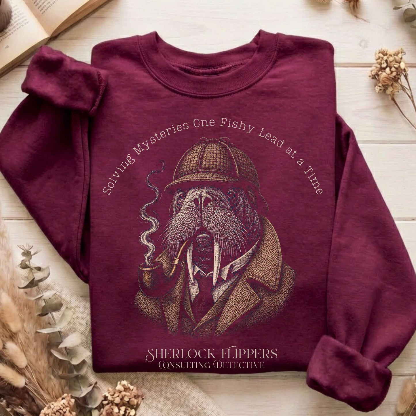 Sherlock Flippers: Consulting Detective Sweatshirt