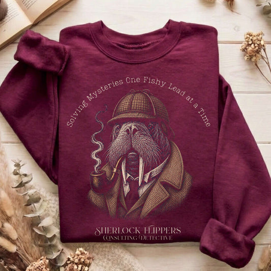 Sherlock Flippers: Consulting Detective Sweatshirt