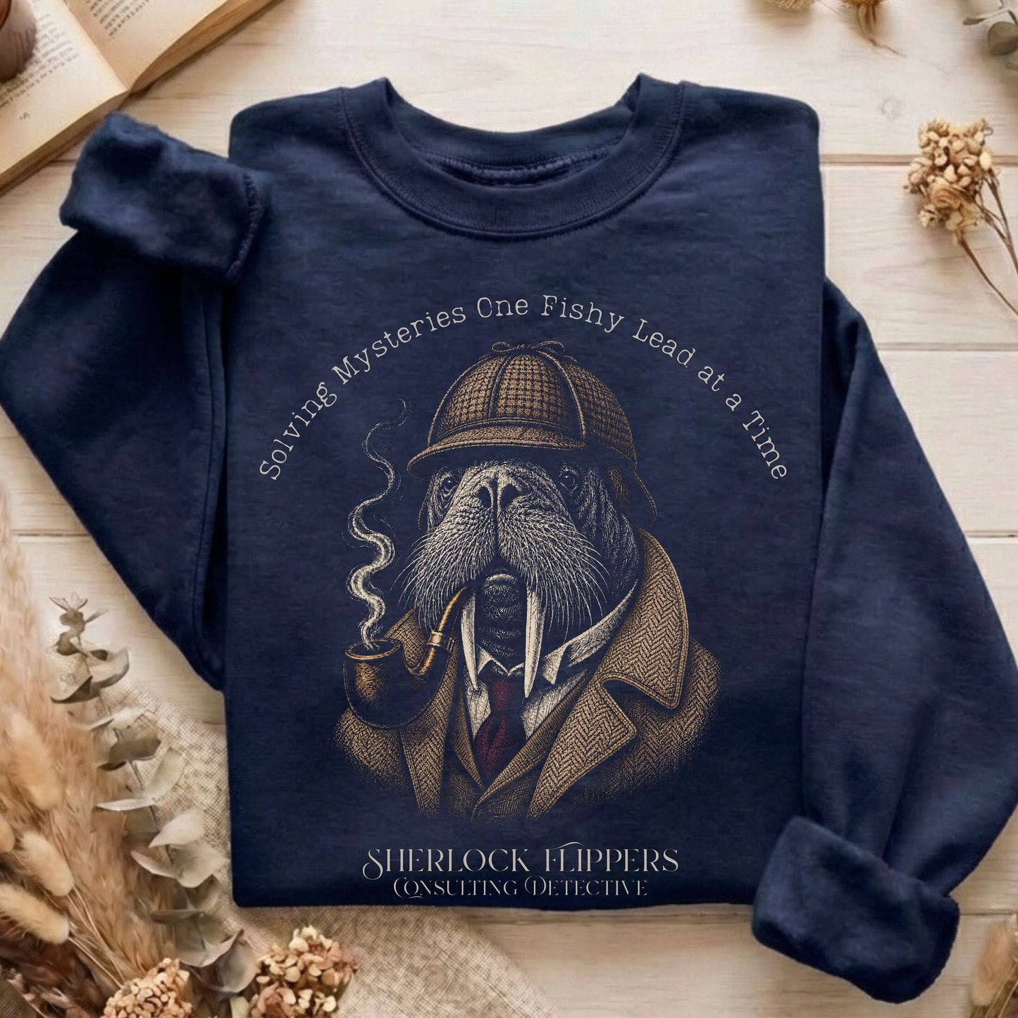 Sherlock Flippers: Consulting Detective Sweatshirt