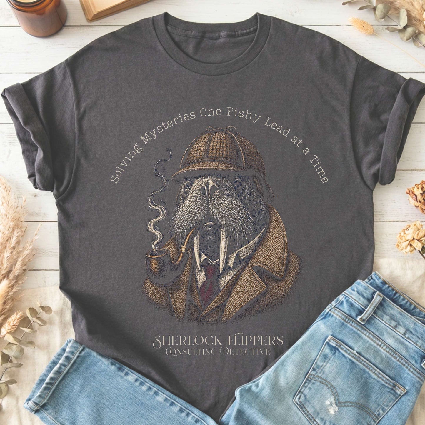 Sherlock Flippers: Consulting Detective T-Shirt