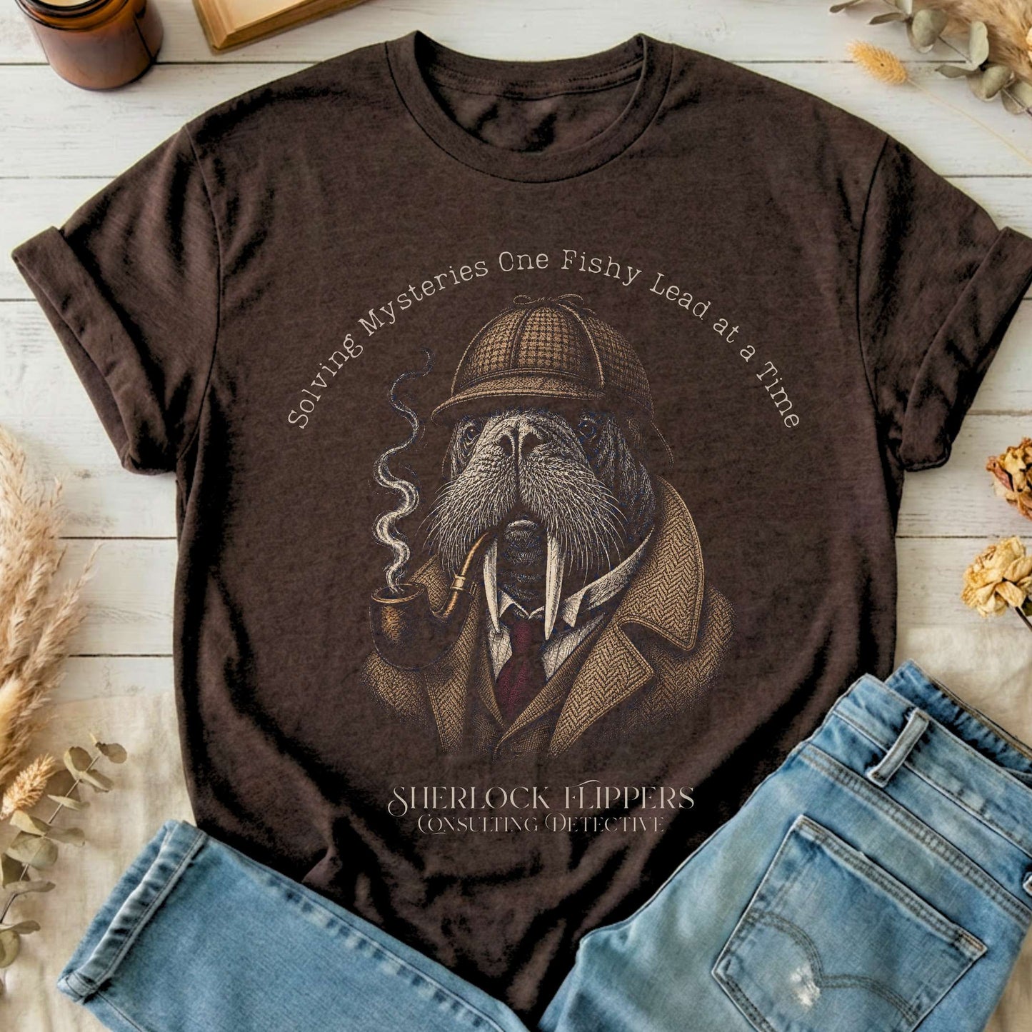 Sherlock Flippers: Consulting Detective T-Shirt