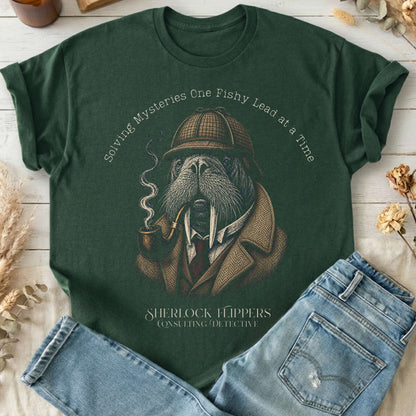 Sherlock Flippers: Consulting Detective T-Shirt