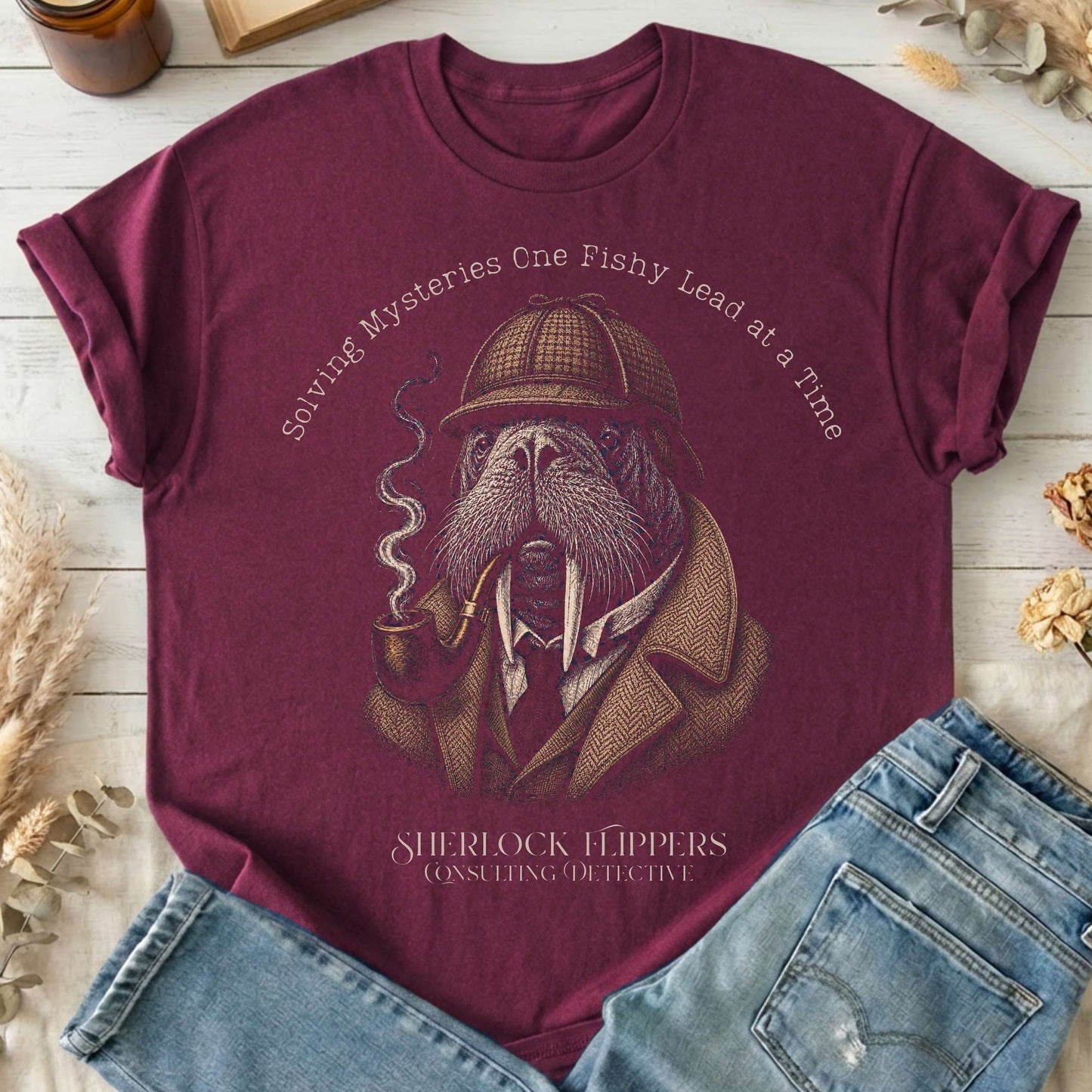 Sherlock Flippers: Consulting Detective T-Shirt