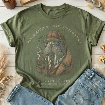 Sherlock Flippers: Consulting Detective T-Shirt