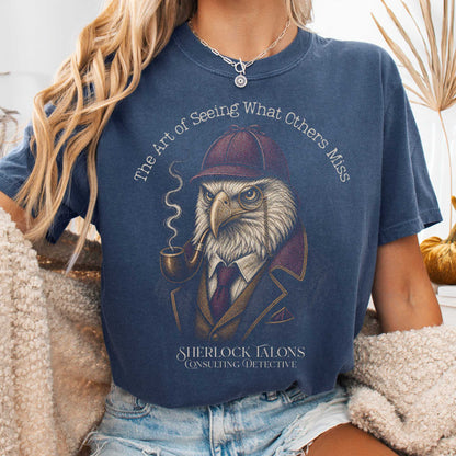 T-Shirt Denim / S Sherlock Talons: Consulting Detective T-Shirt The Mystic Eden