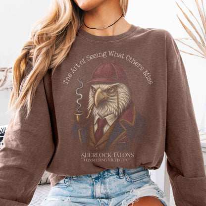 Long-sleeve Espresso / S Sherlock Talons: Consulting Detective Long Sleeve The Mystic Eden