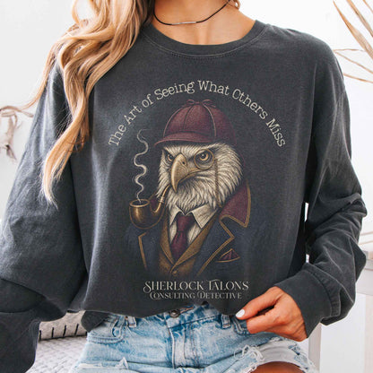 Long-sleeve Pepper / S Sherlock Talons: Consulting Detective Long Sleeve The Mystic Eden