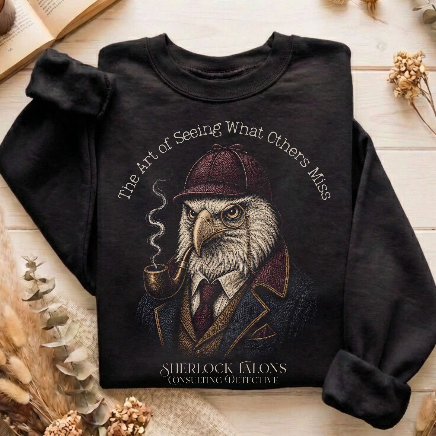 Sherlock Talons: Consulting Detective Sweatshirt