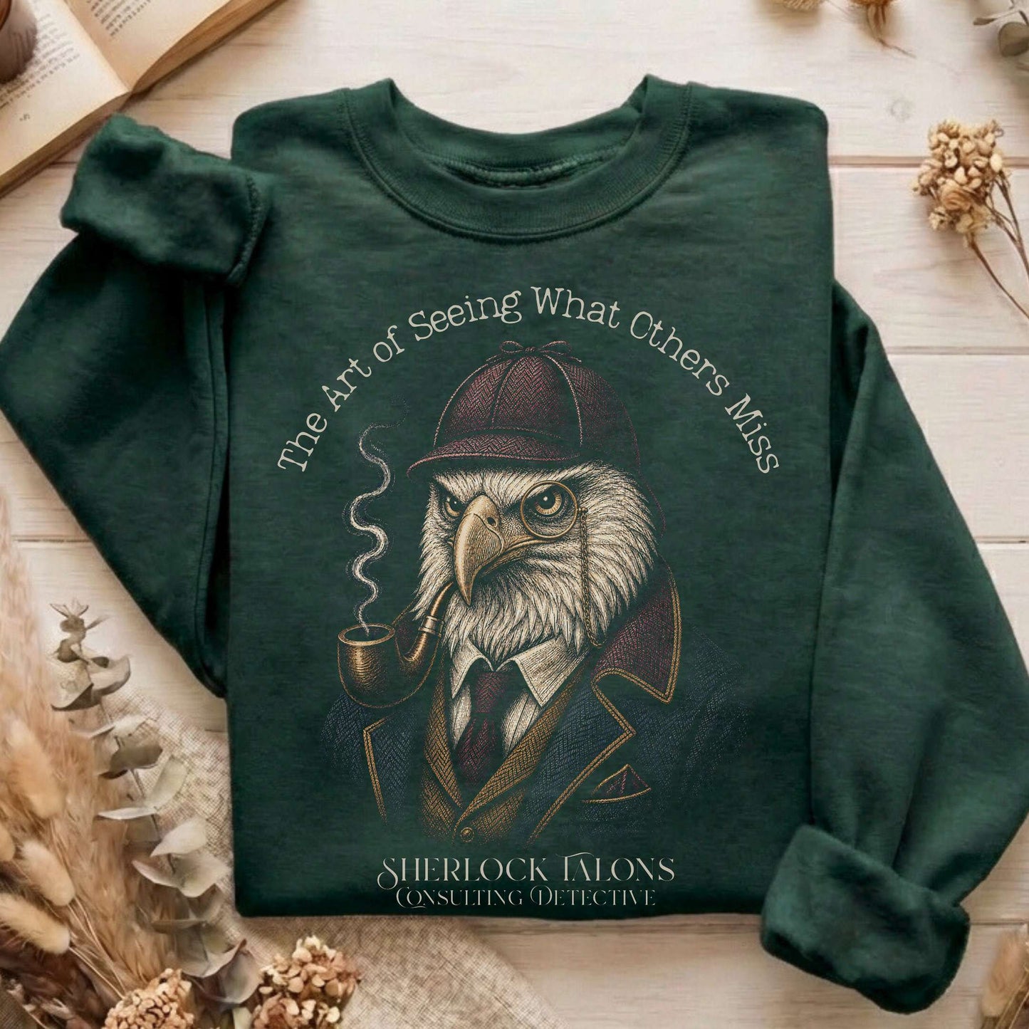 Sherlock Talons: Consulting Detective Sweatshirt