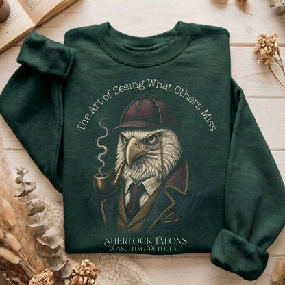 Sherlock Talons: Consulting Detective Sweatshirt