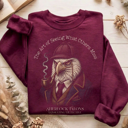 Sherlock Talons: Consulting Detective Sweatshirt