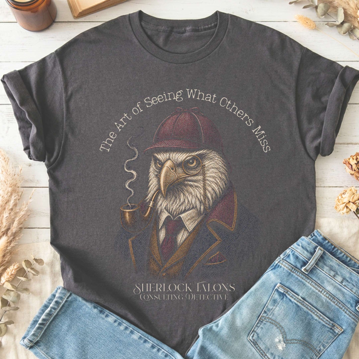 Sherlock Talons: Consulting Detective T-Shirt