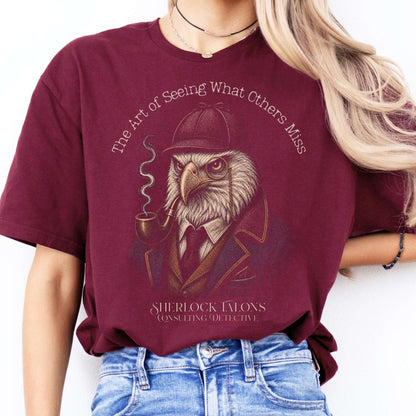 Sherlock Talons: Consulting Detective T-Shirt