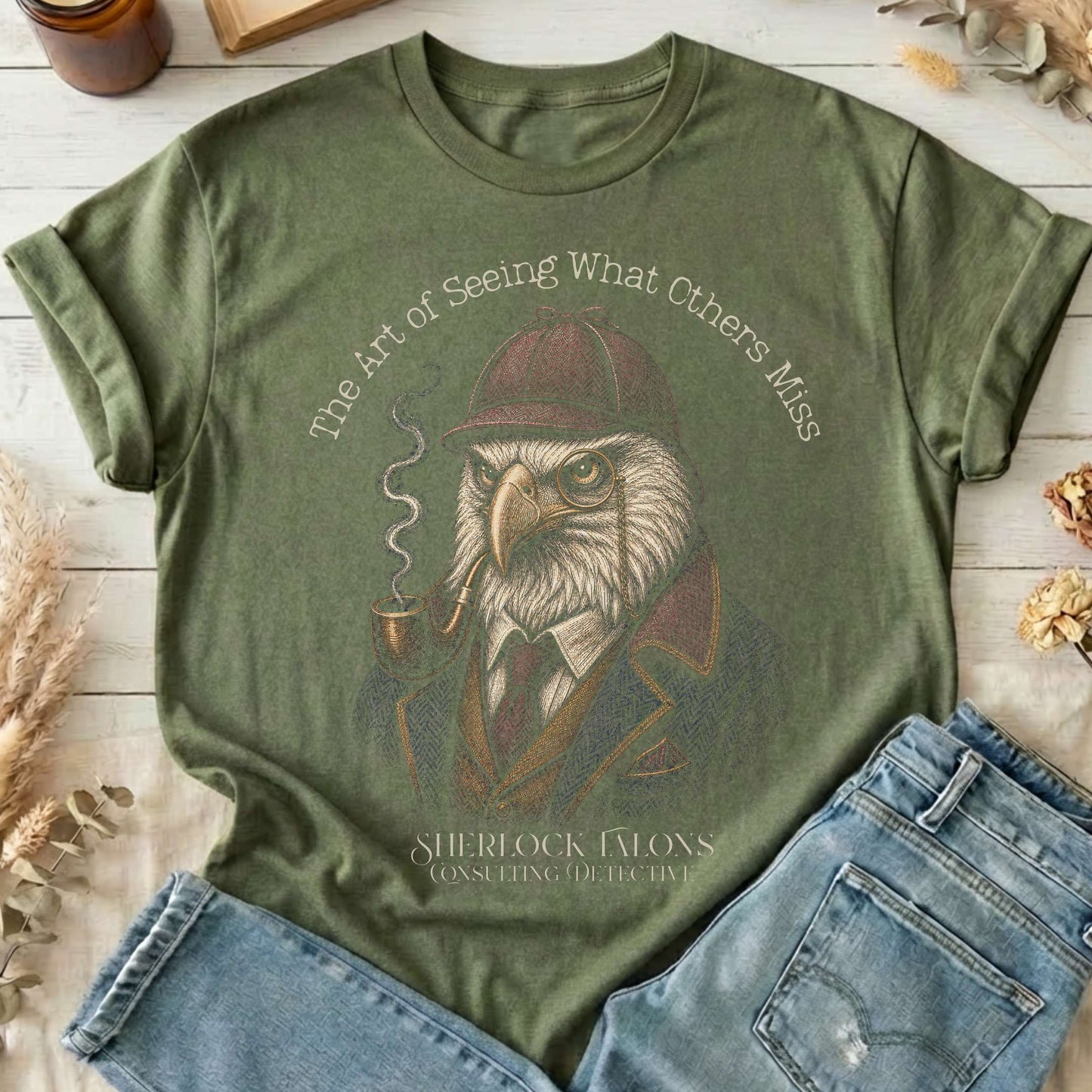 Sherlock Talons: Consulting Detective T-Shirt