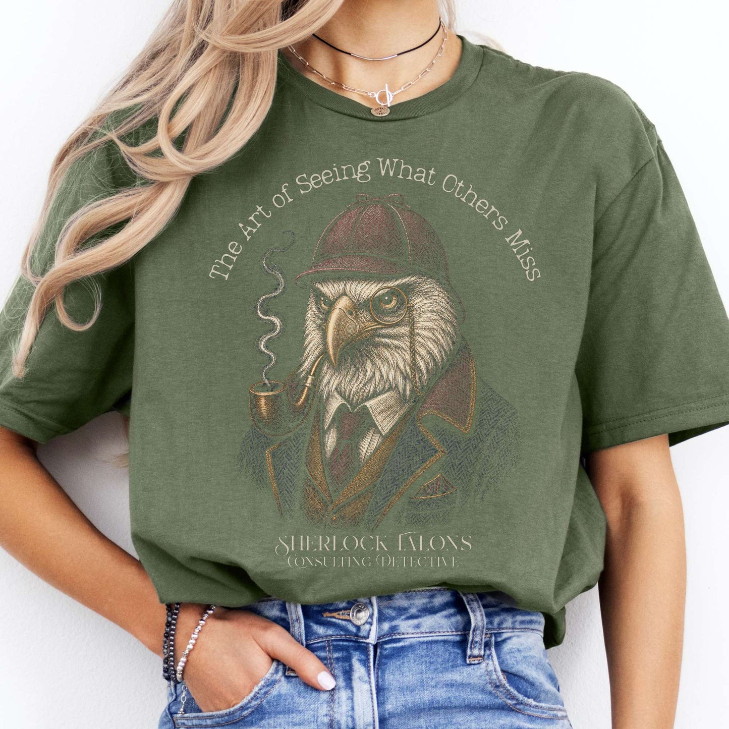 Sherlock Talons: Consulting Detective T-Shirt