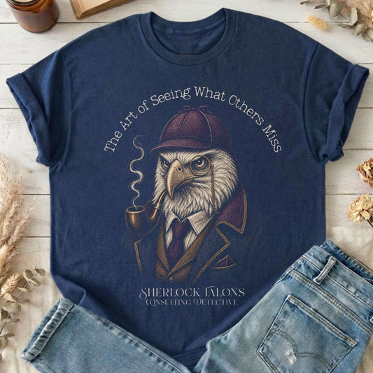Sherlock Talons: Consulting Detective T-Shirt
