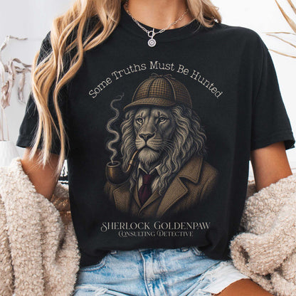 T-Shirt Black / S Sherlock Goldenpaw Consulting Detective T-Shirt The Mystic Eden