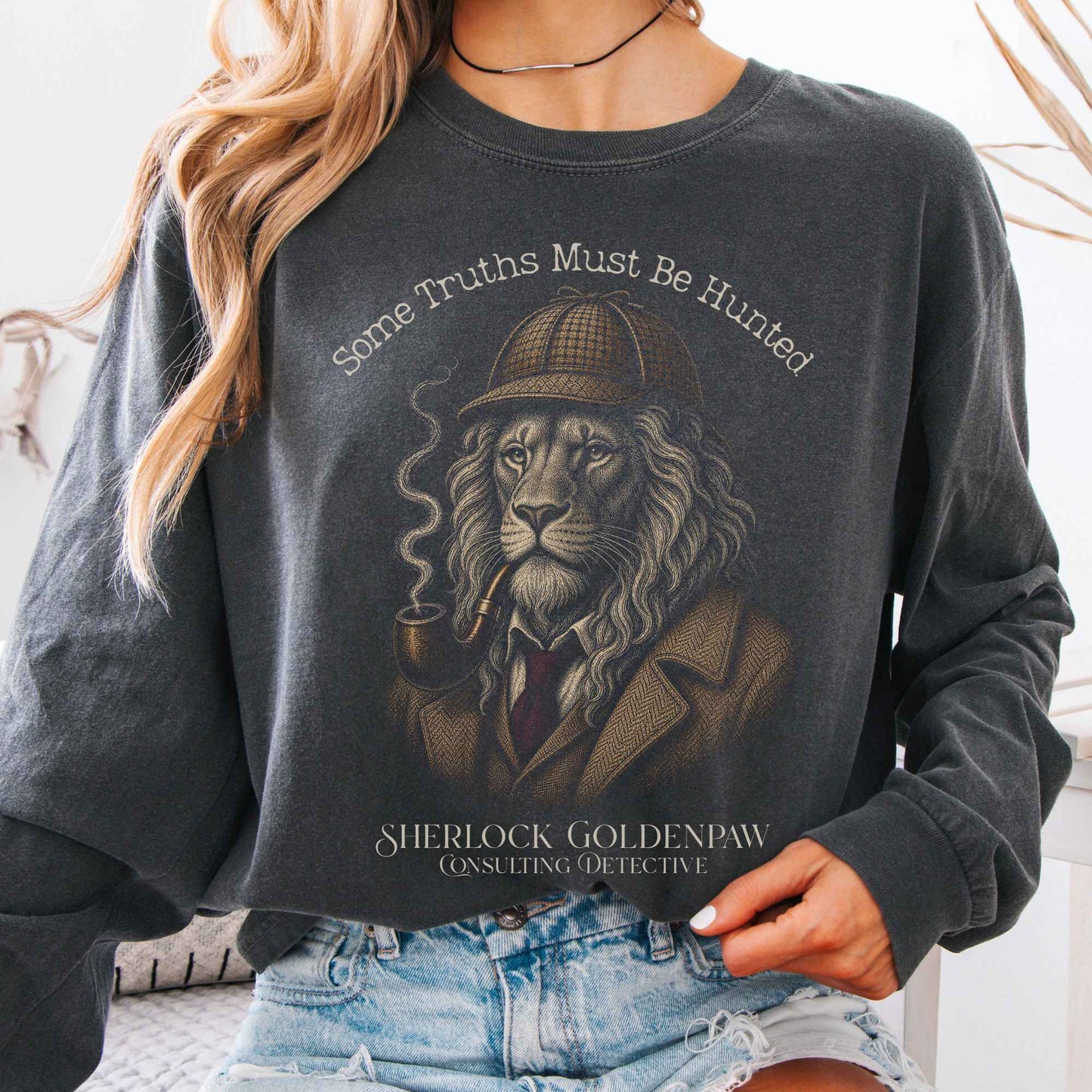 Long-sleeve Pepper / S Sherlock Goldenpaw Consulting Detective Long Sleeve The Mystic Eden