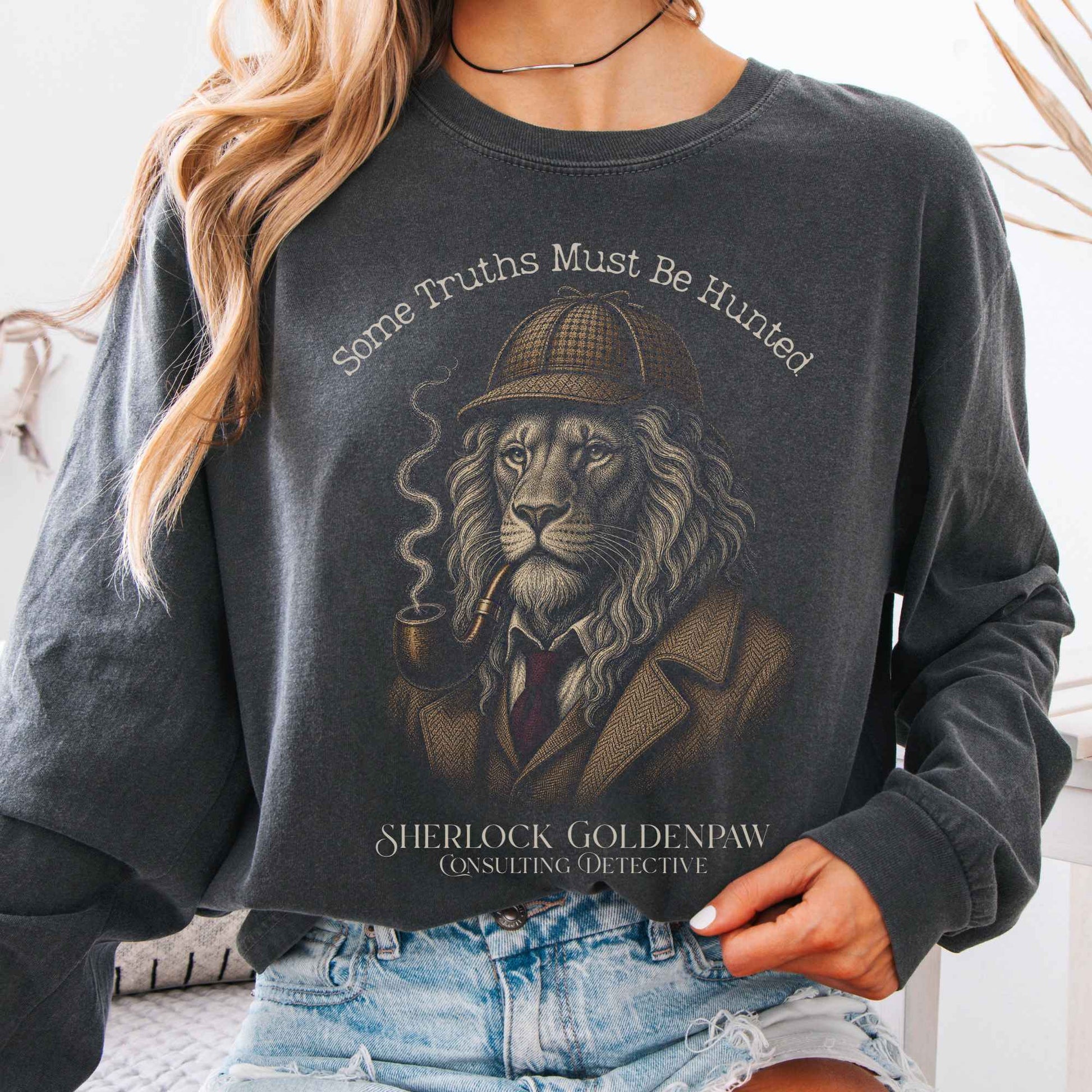 Long-sleeve Pepper / S Sherlock Goldenpaw Consulting Detective Long Sleeve The Mystic Eden