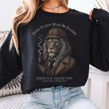 Sweatshirt Black / S Sherlock Goldenpaw Consulting Detective Sweatshirt The Mystic Eden