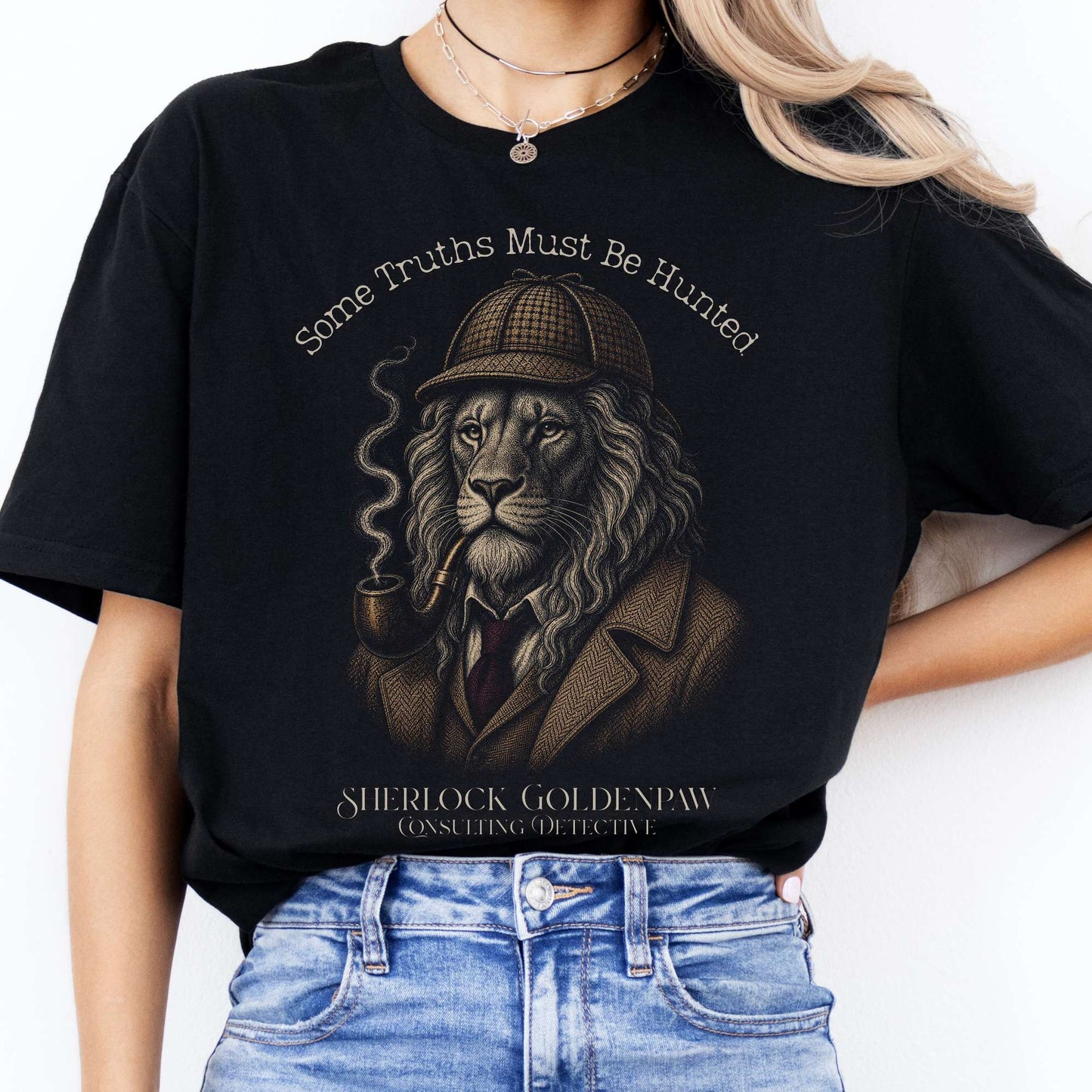 Sherlock Goldenpaw Consulting Detective T-Shirt
