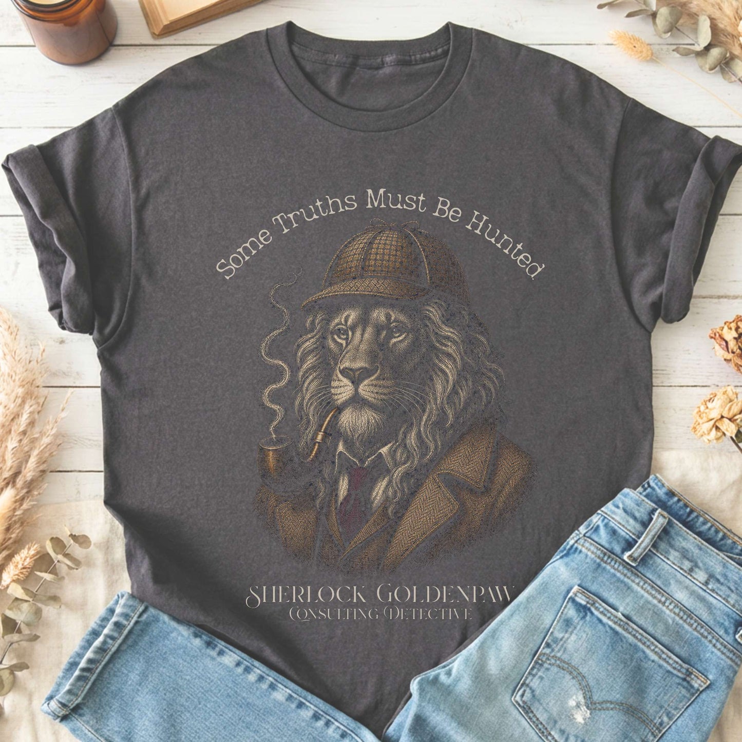 Sherlock Goldenpaw Consulting Detective T-Shirt