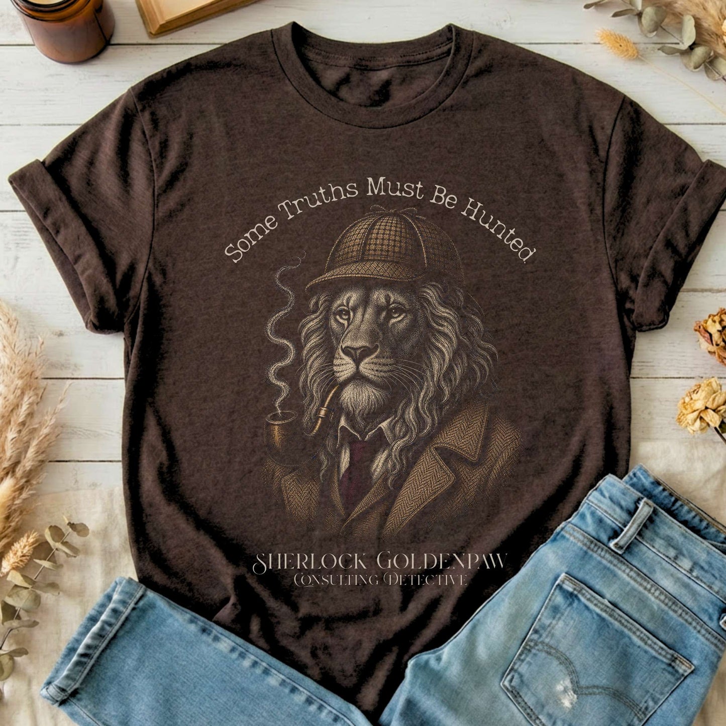 Sherlock Goldenpaw Consulting Detective T-Shirt