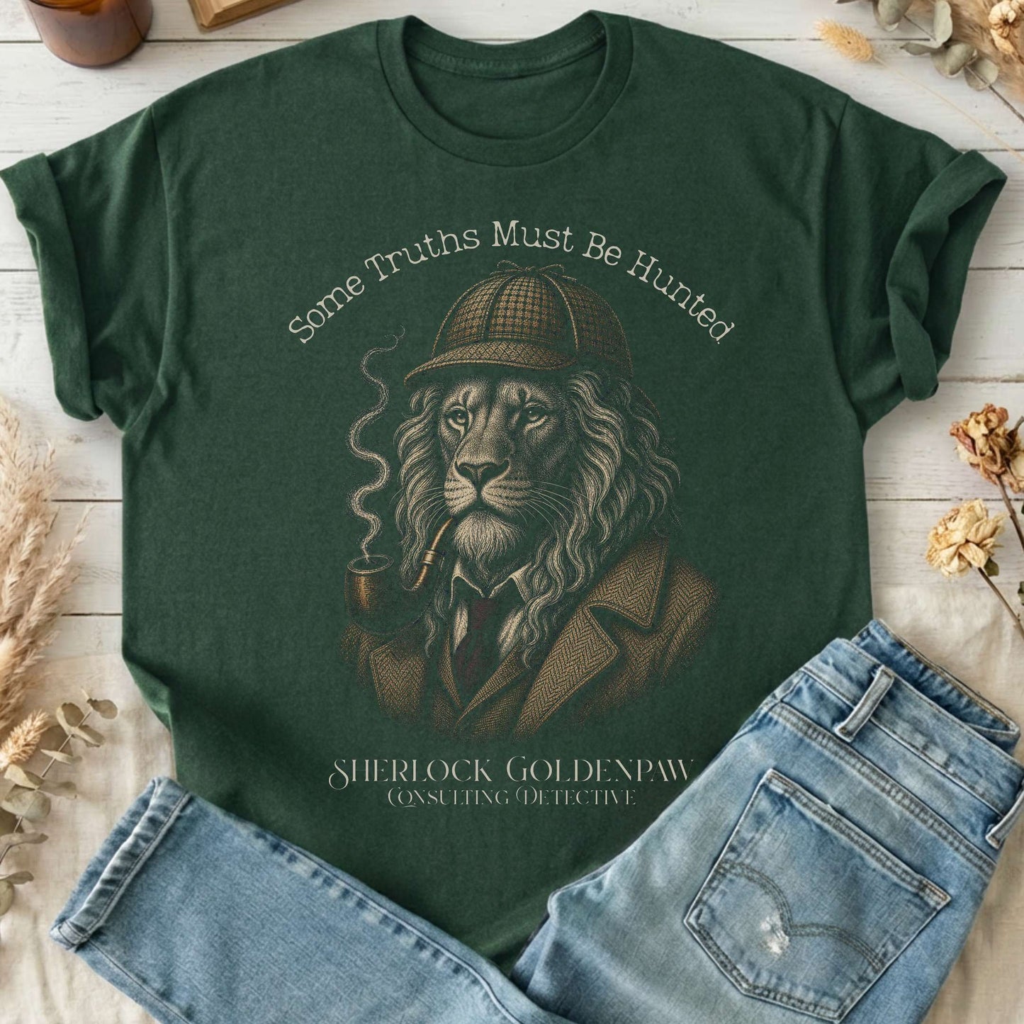 Sherlock Goldenpaw Consulting Detective T-Shirt