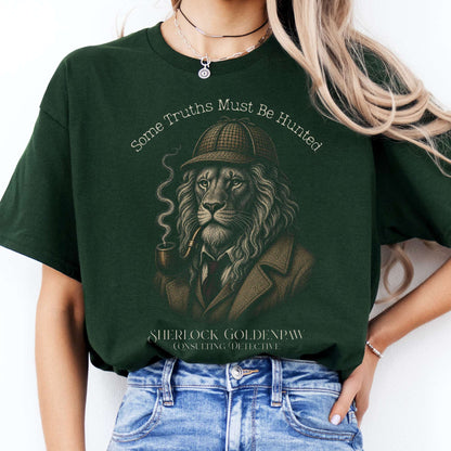 Sherlock Goldenpaw Consulting Detective T-Shirt