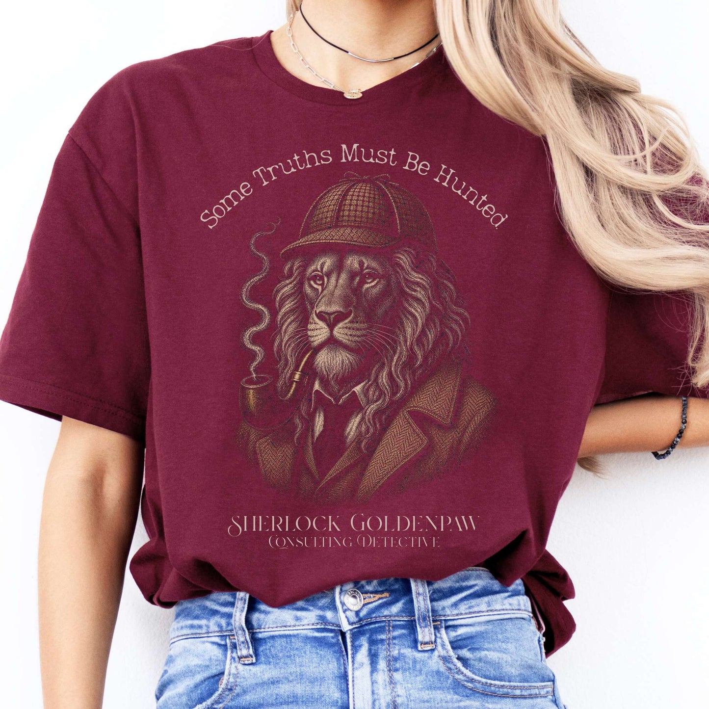 Sherlock Goldenpaw Consulting Detective T-Shirt