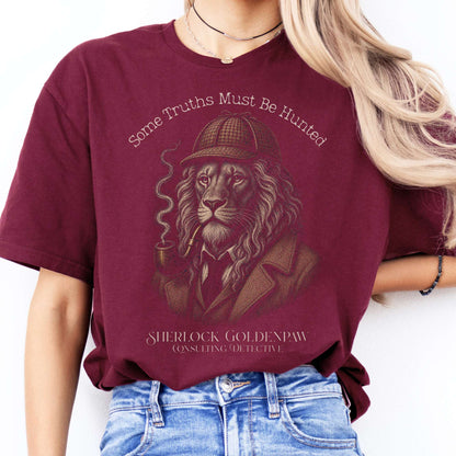 Sherlock Goldenpaw Consulting Detective T-Shirt
