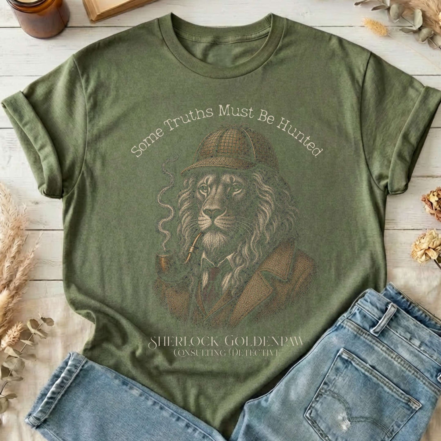 Sherlock Goldenpaw Consulting Detective T-Shirt