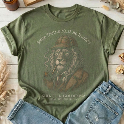 Sherlock Goldenpaw Consulting Detective T-Shirt