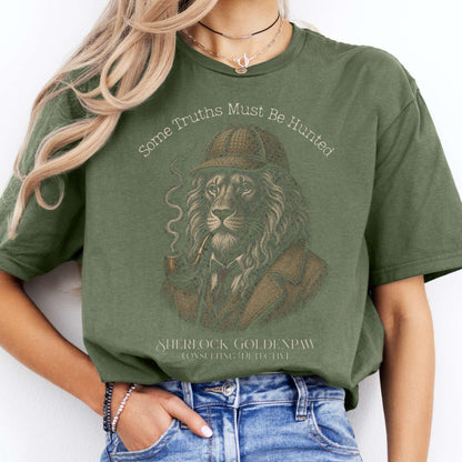 Sherlock Goldenpaw Consulting Detective T-Shirt
