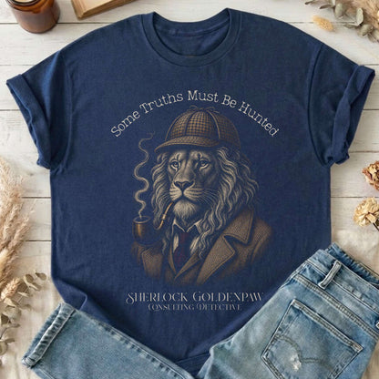 Sherlock Goldenpaw Consulting Detective T-Shirt
