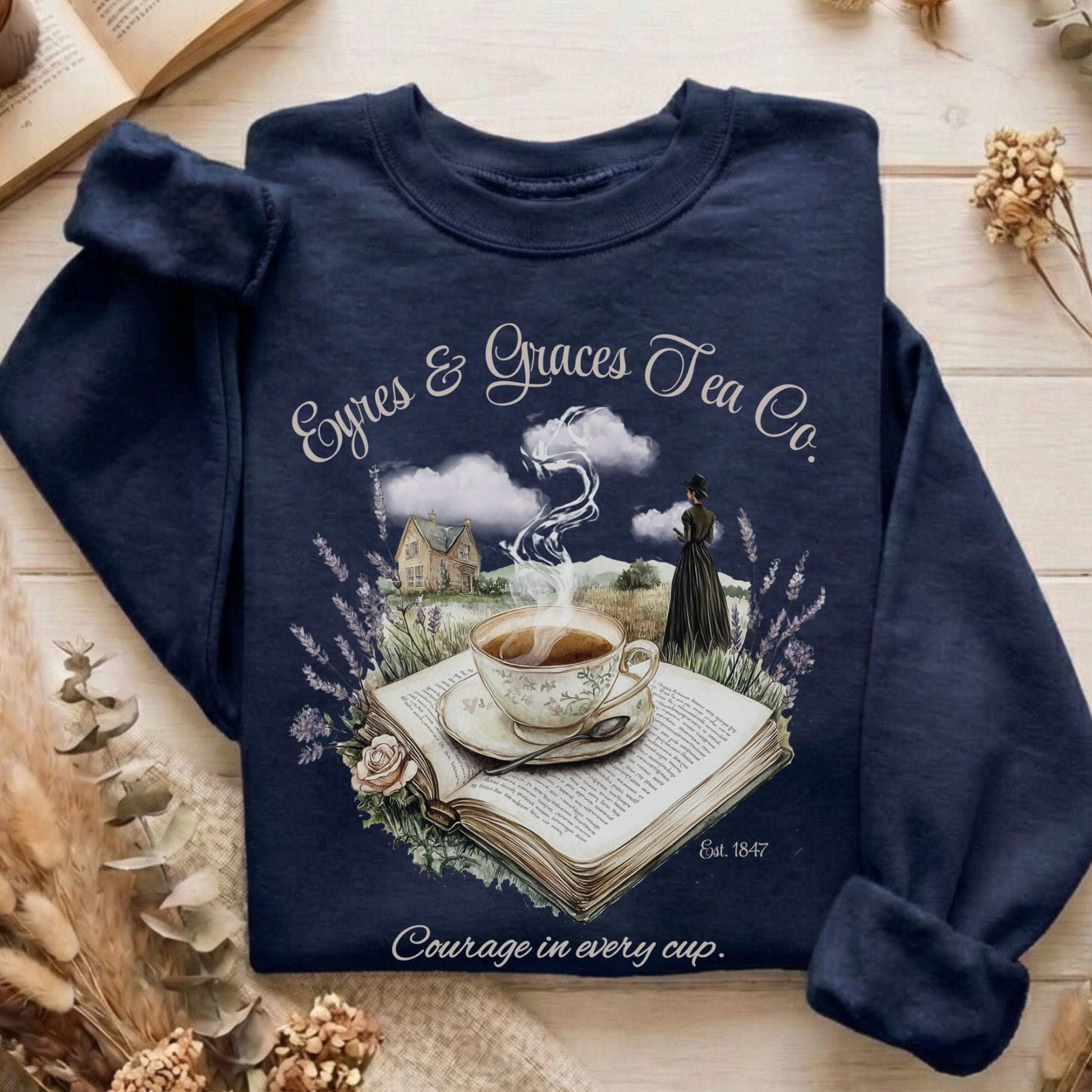 Sweatshirt Navy / S Design 116 Sweatshirt The Mystic Eden