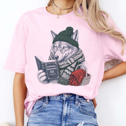 Grandmother Impersonation 101 Wolf Red Riding Hood T-Shirt