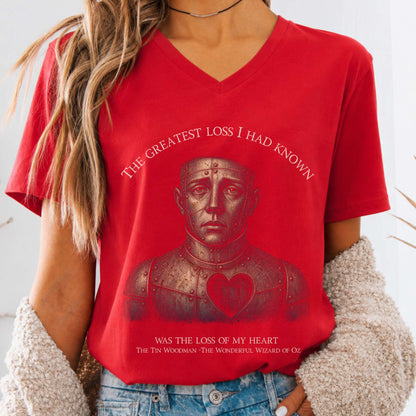 The Greatest Loss Tin Woodman V-Neck