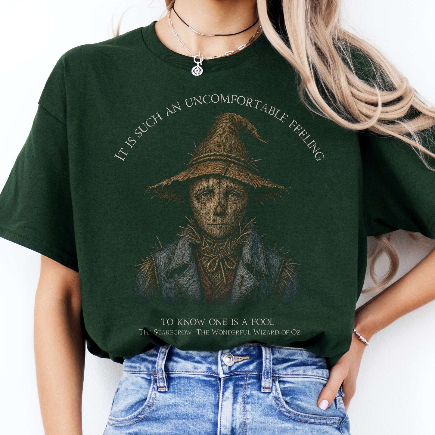 It Is Such an Uncomfortable Feeling Scarecrow T-Shirt