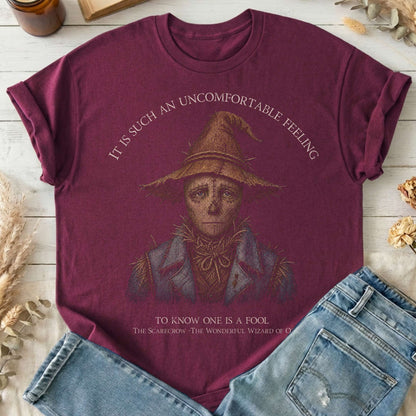 It Is Such an Uncomfortable Feeling Scarecrow T-Shirt