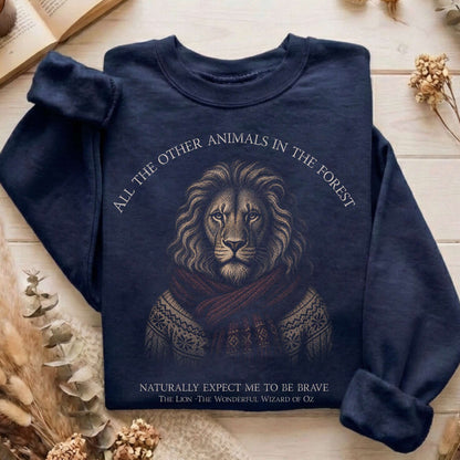 All the Other Animals in the Forest Lion Oz Sweatshirt